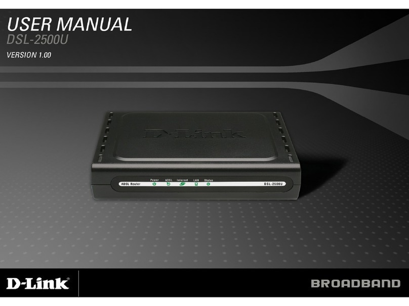 D-Link DSL-2500U User manual