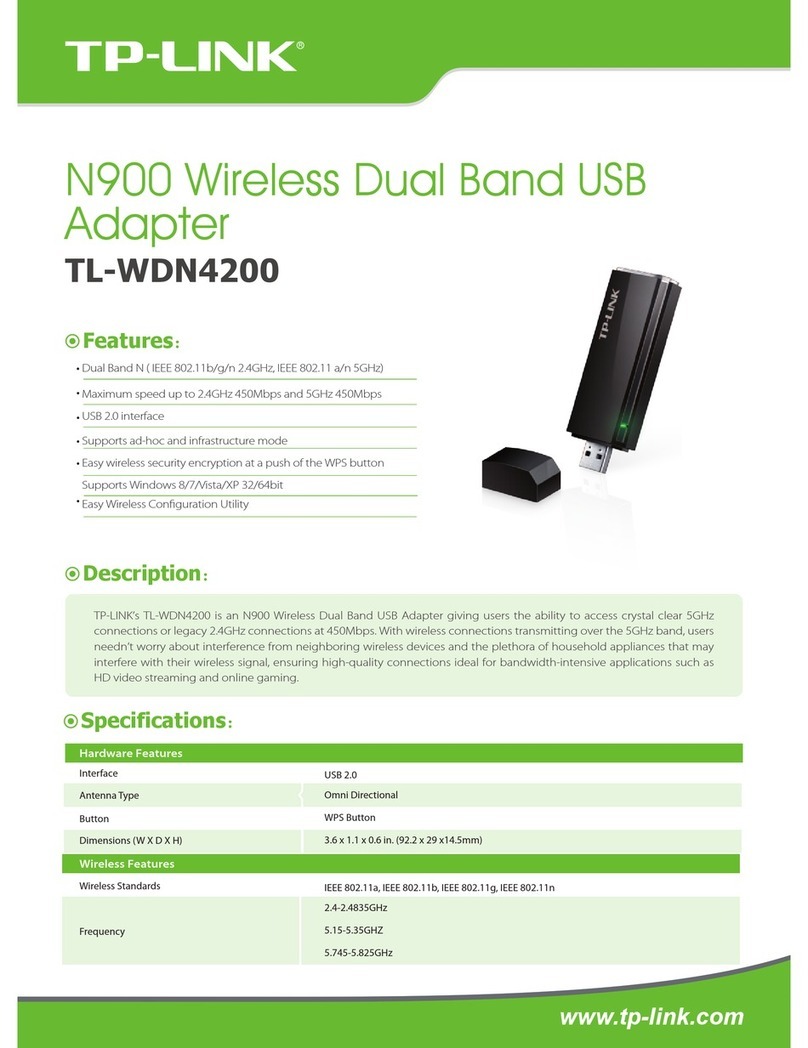 TP-Link TL-WDN4200 Specifications