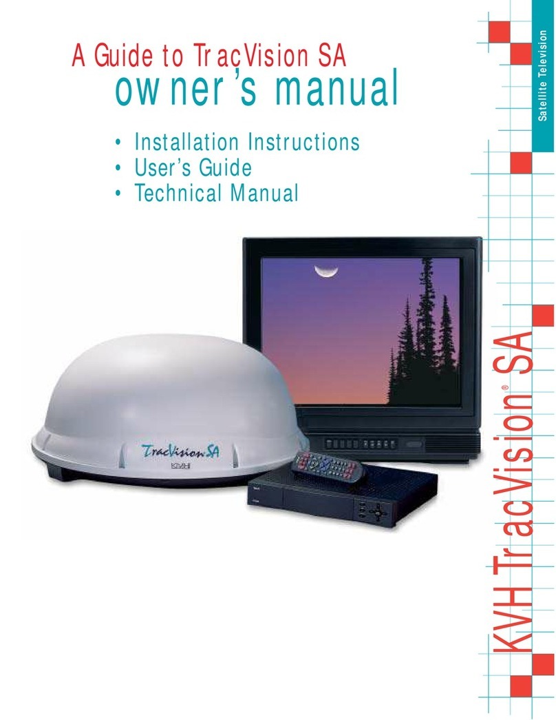 KVH Industries 5616 owner's manual