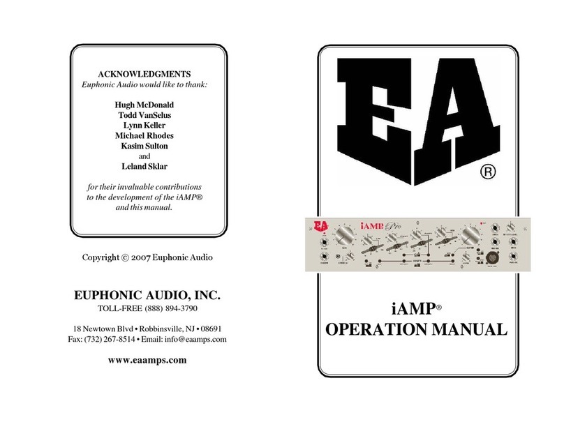 Euphonic Audio iAMP Operation manual