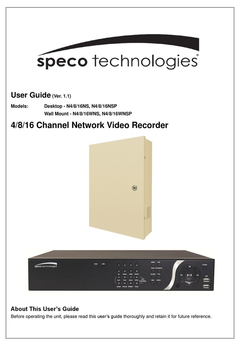 Speco N8 user guide