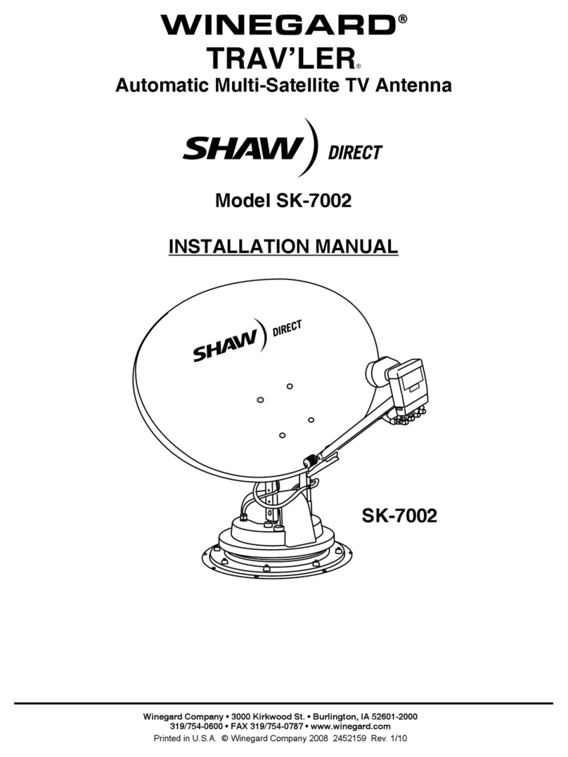 Winegard Shaw Direct SK-7002 installation manual
