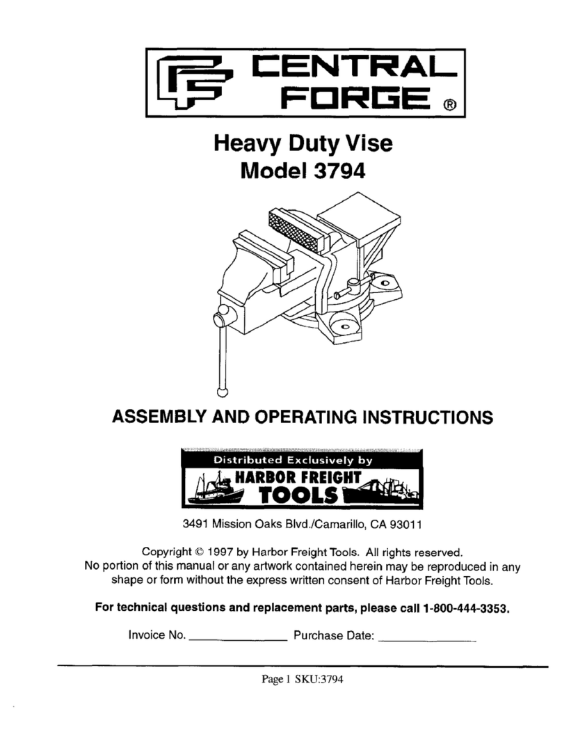 Central Forge 3794 User manual