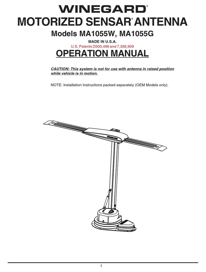 Winegard MA1055W User manual