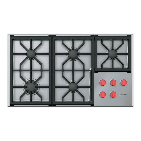 Wolf CG365P/S Use & care guide