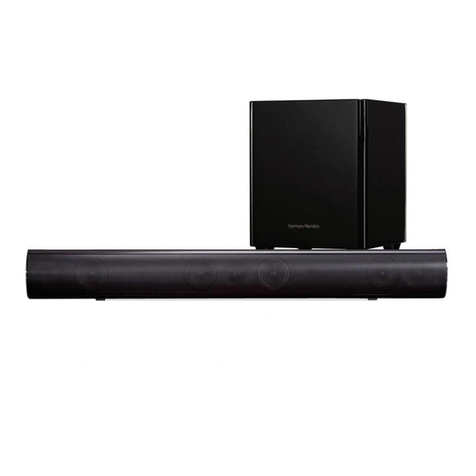Harman Kardon SB 10 User manual