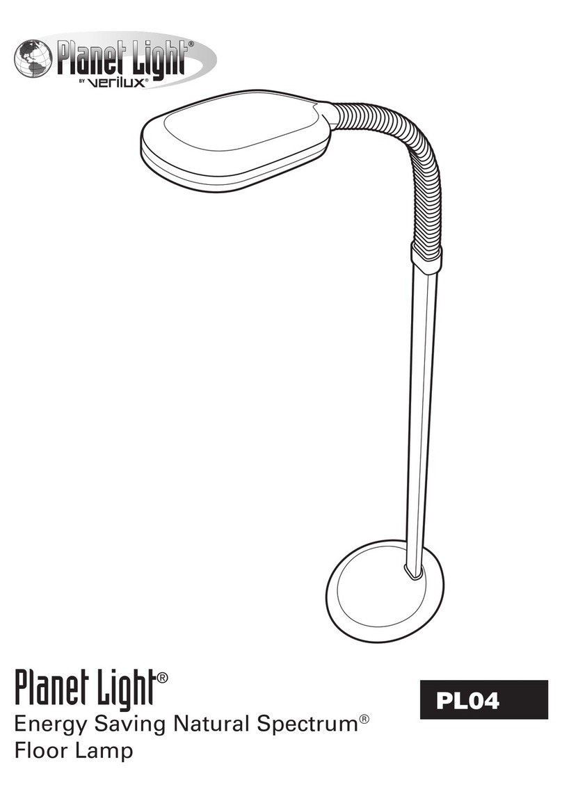 Verilux Planet Light PL04 User manual