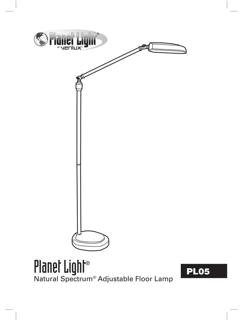 Verilux Planet Light PL05 User manual