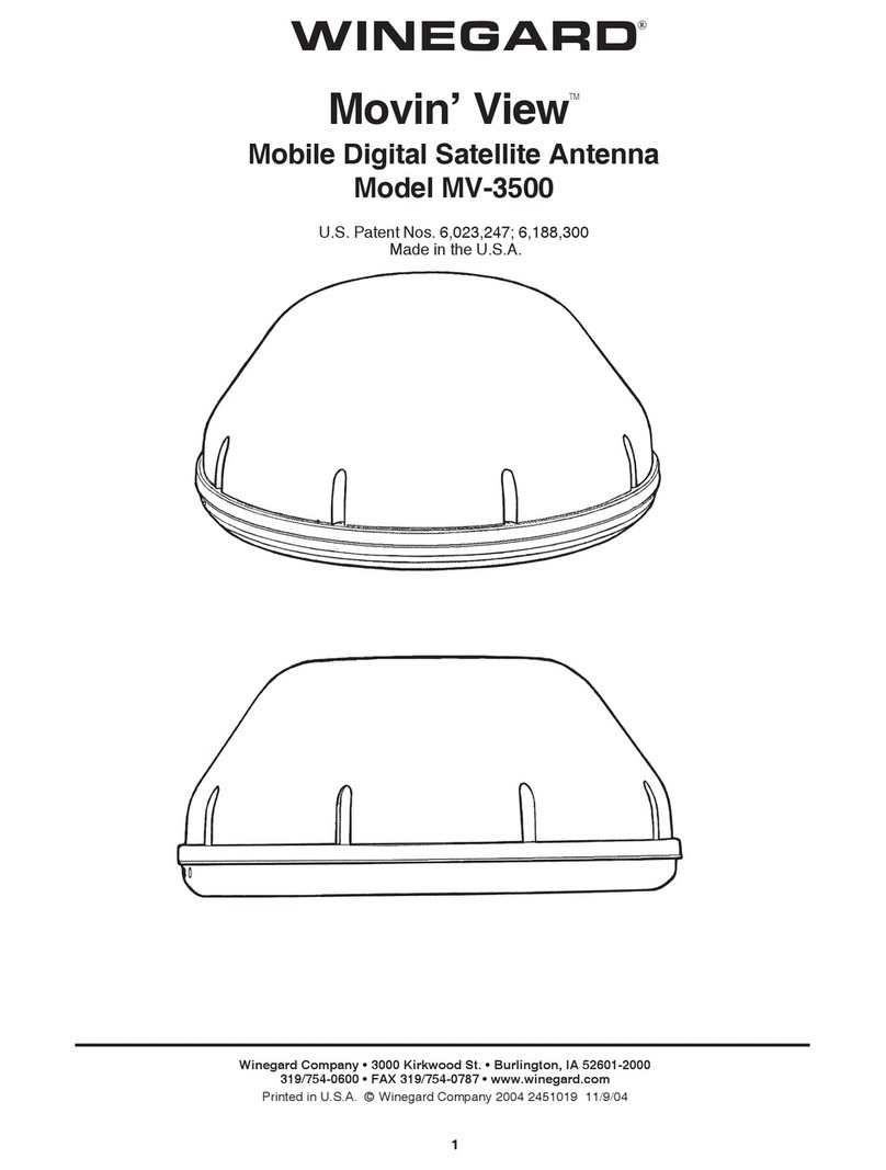 Winegard Movin' View MV-3500 instructions