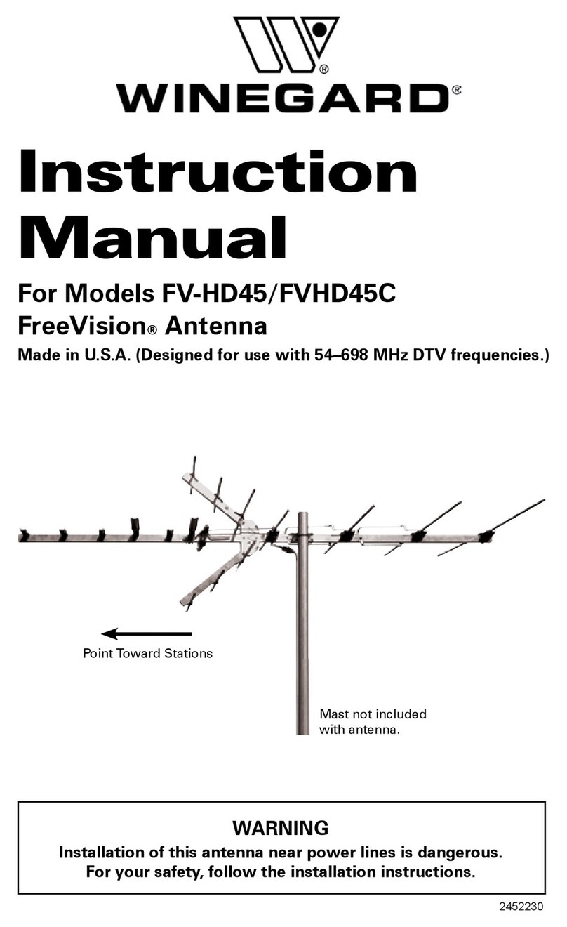 Winegard FreeVision FVHD45C User manual