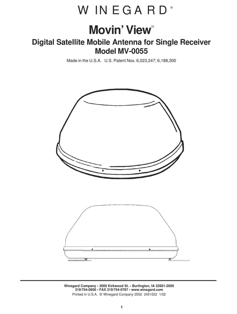 Winegard Movin' View MV-0055 user manual