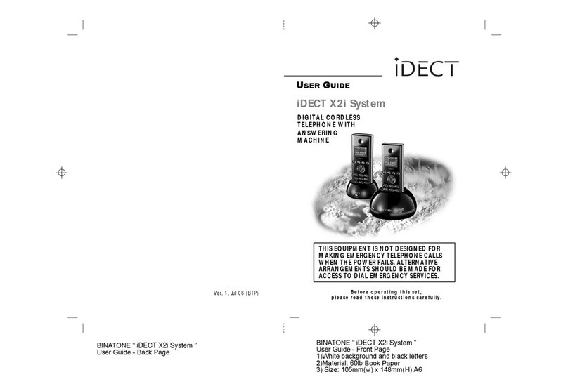 iDect X2i System User manual iDect X2i System User manual