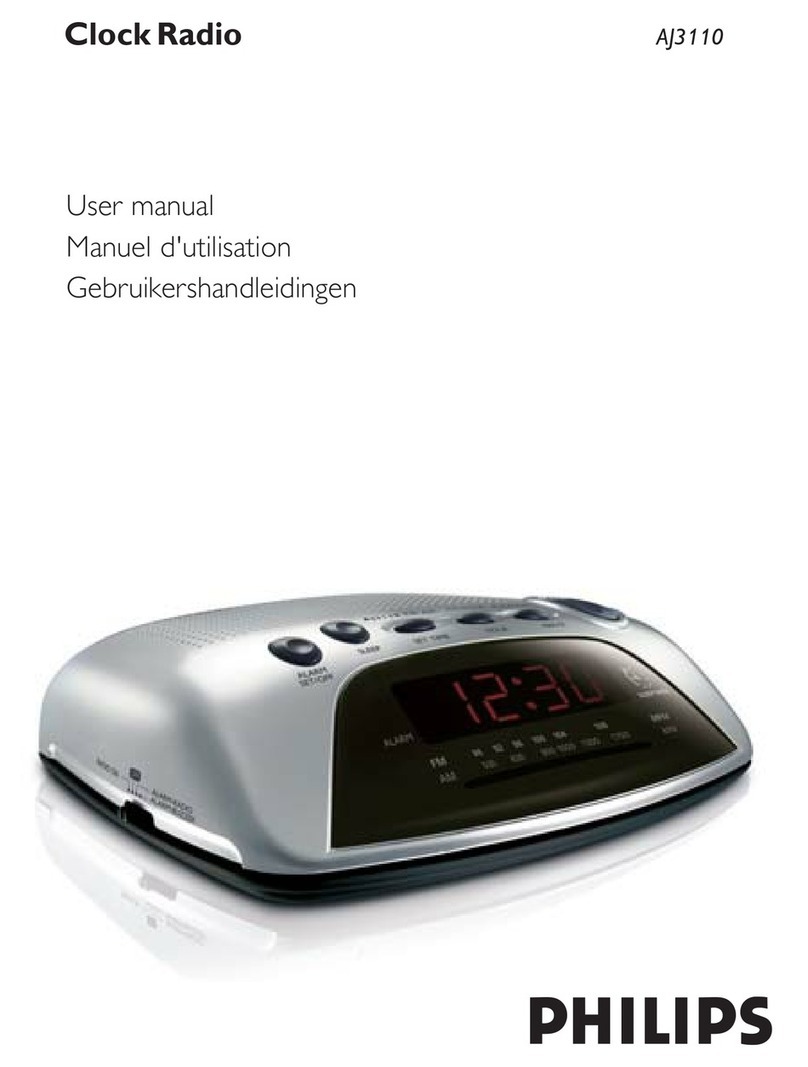 Philips AJ3110 user manual
