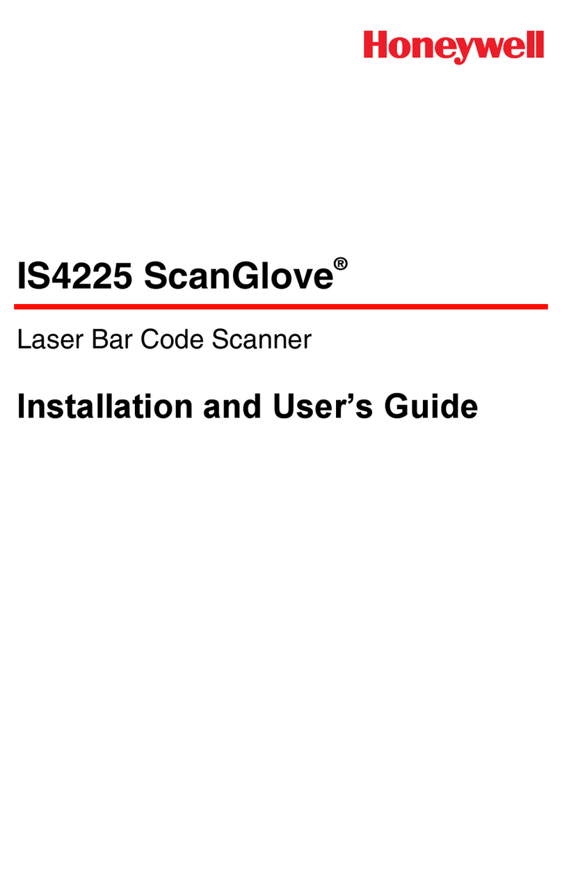 Honeywell IS4225 ScanGlove User manual
