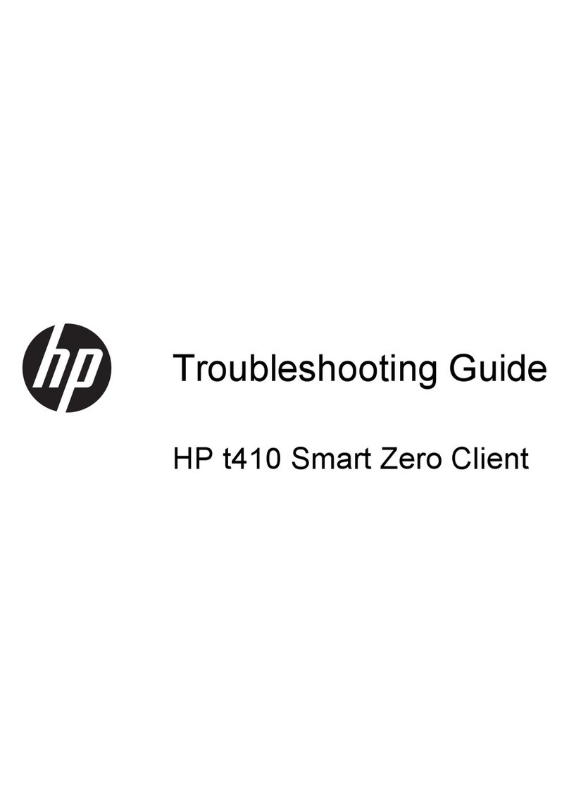 HP t410 User manual