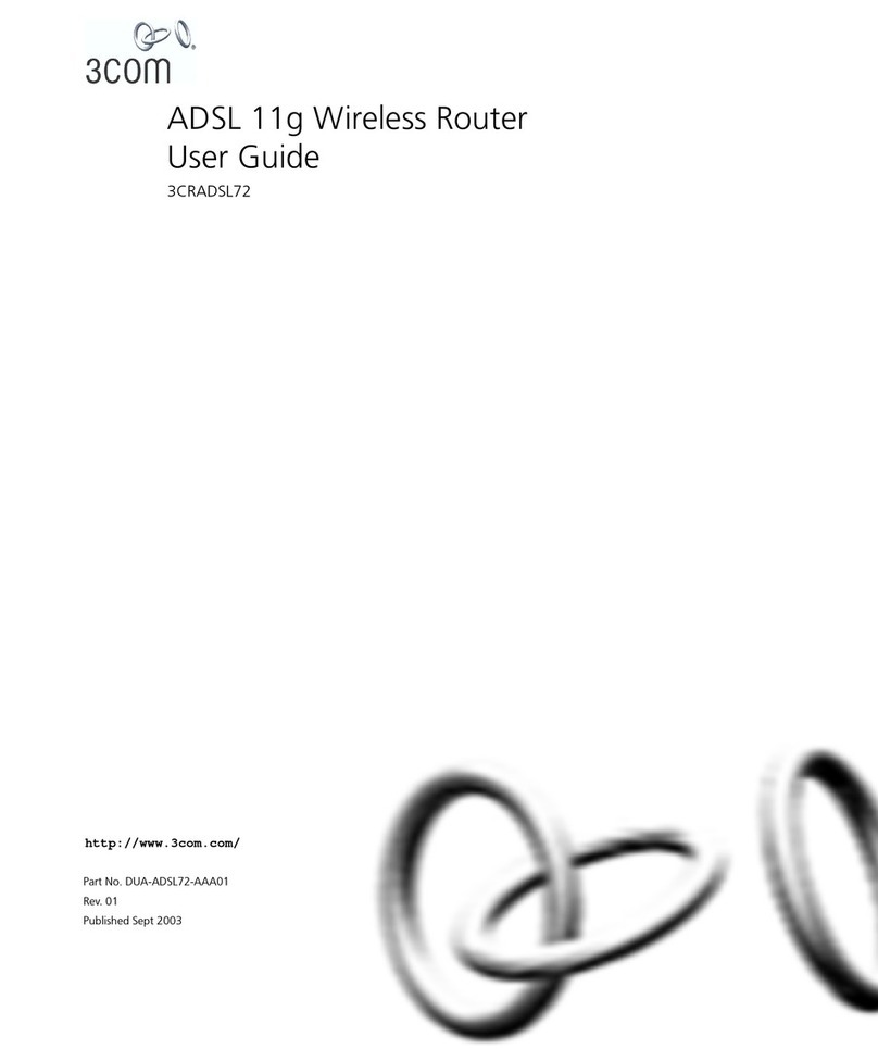 3Com 3CRADSL72 User manual