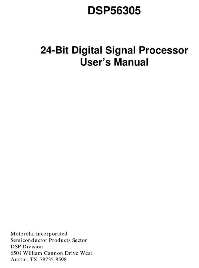 Motorola DSP56305 User manual