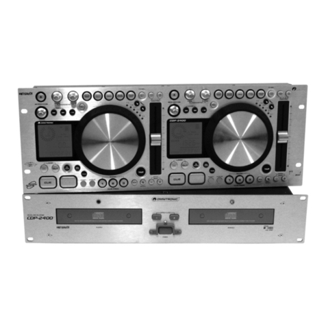 Omnitronic CDP-2400 User manual