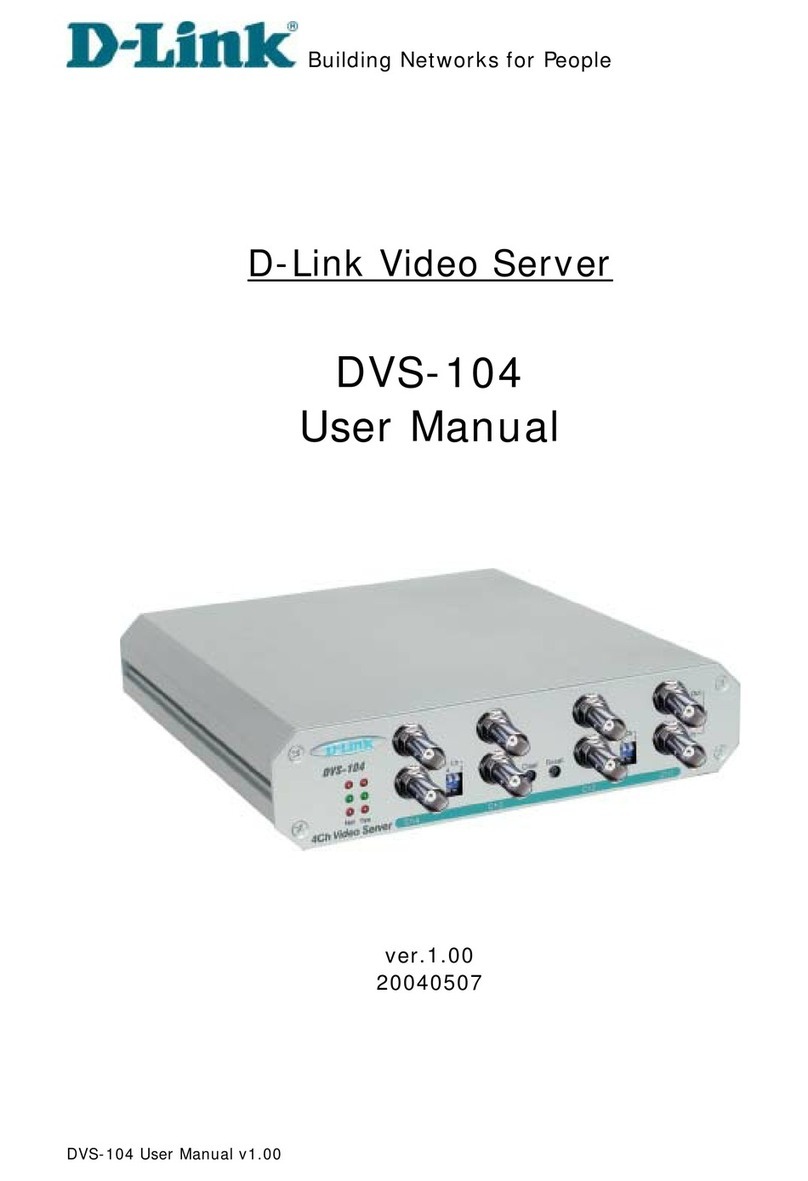 D-Link DVS-104 User manual