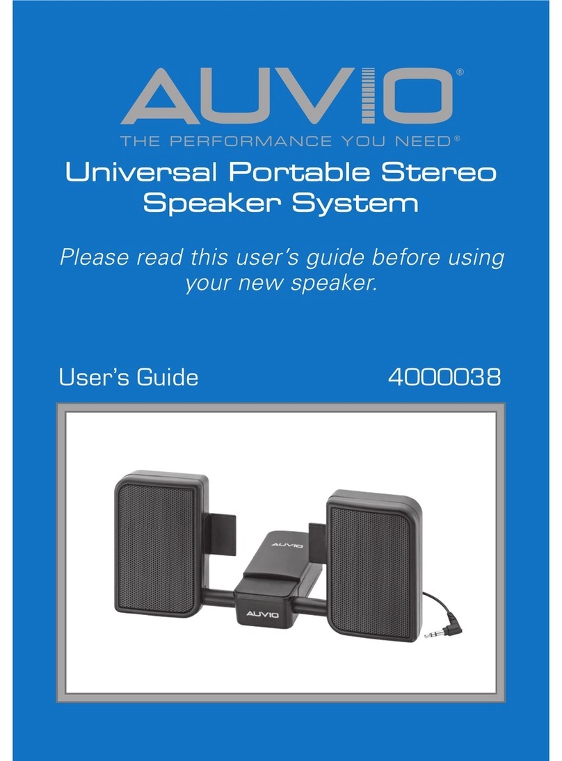 AUVIO 4000038 User manual