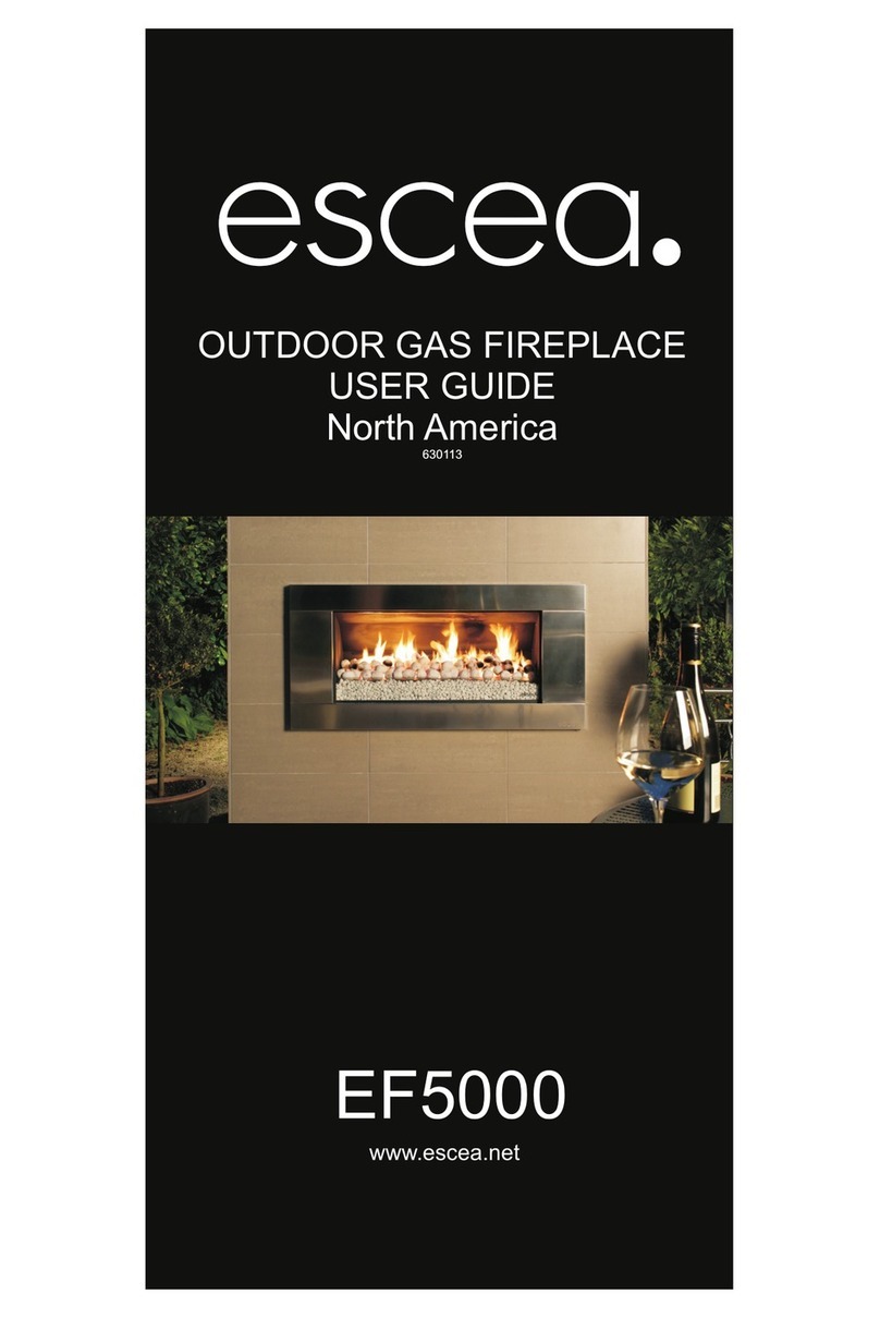 Escea EF5000 User manual