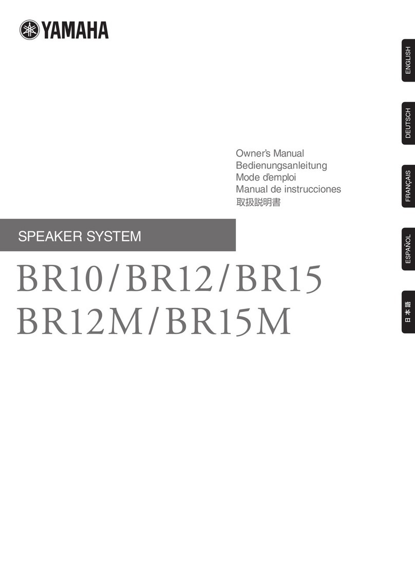 Yamaha BR10 Assembly instructions