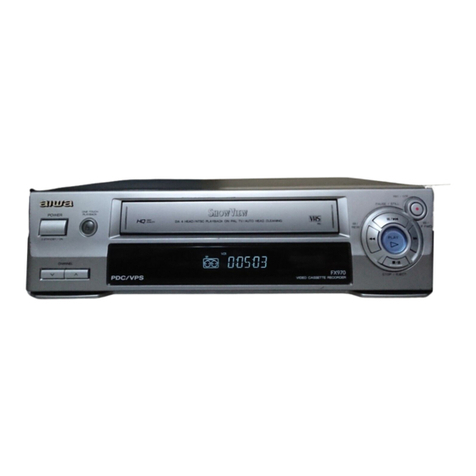 Aiwa HV-FX970 User manual