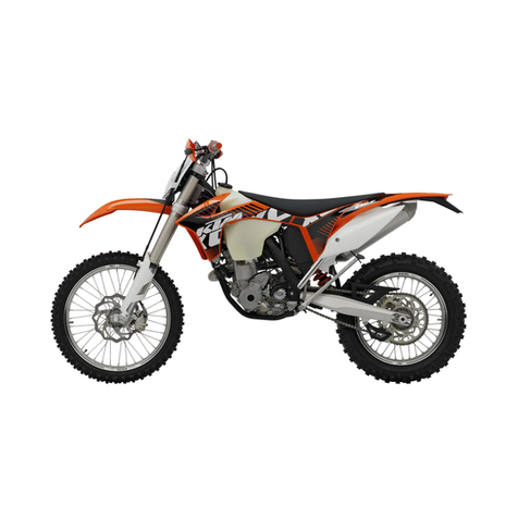 KTM 350 EXC-F SIX DAYS EU User manual