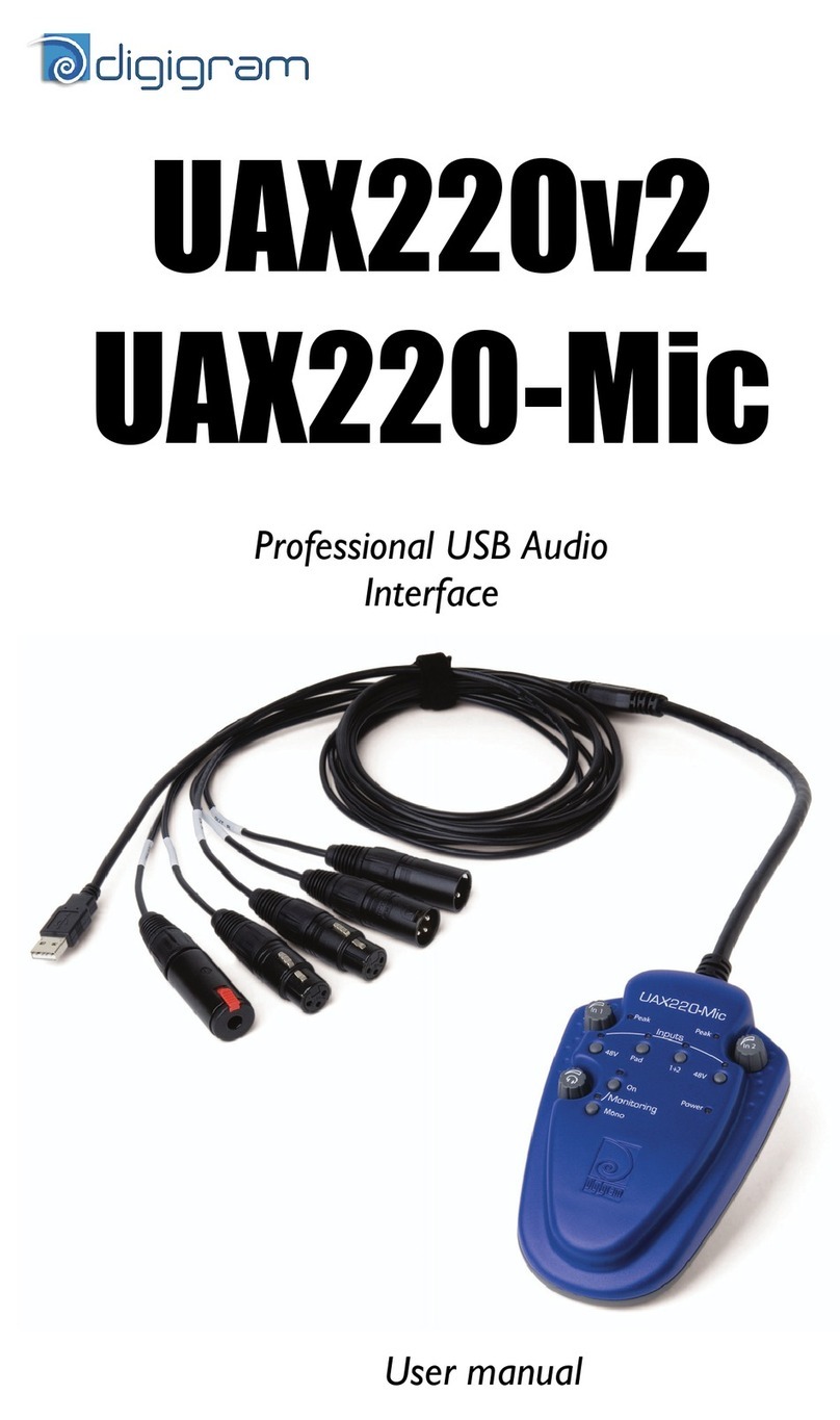 Digigram UAX220v2 user manual