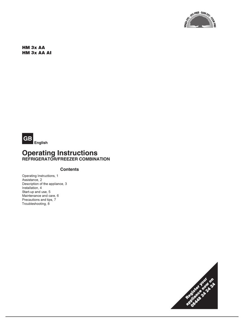 Hotpoint HM 3x AA User manual