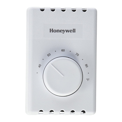 Honeywell T410A installation instructions