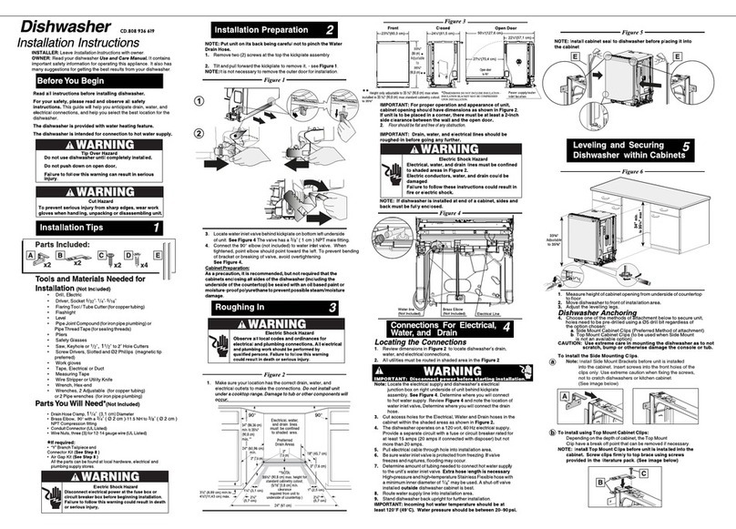Frigidaire FPID2495qf User manual