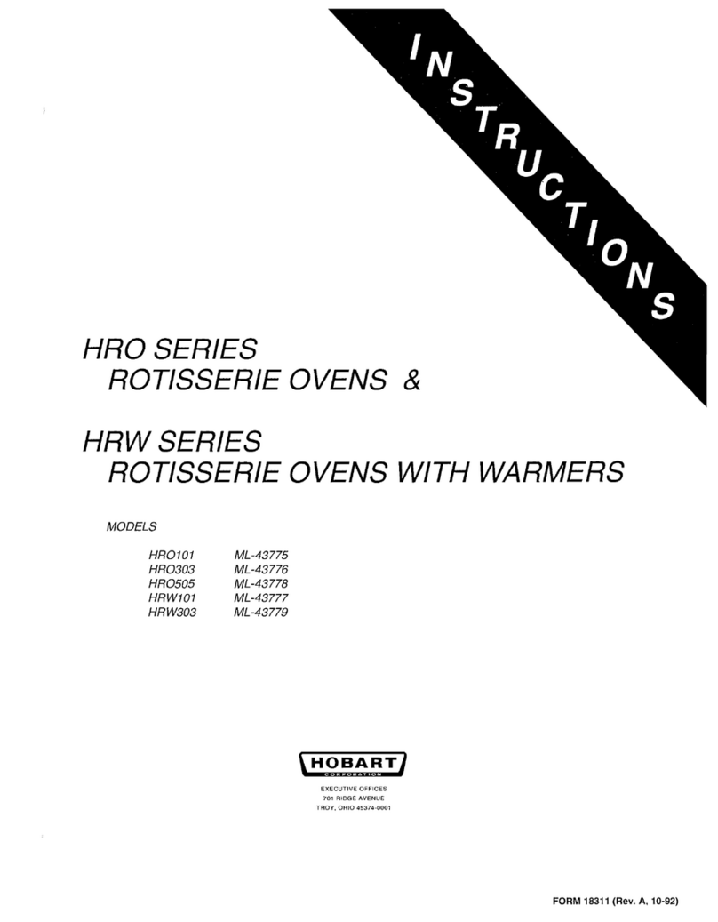 Hobart HRO101 instructions