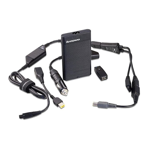 Lenovo ThinkPad 90W Slim AC/DCCombo Adapter User manual