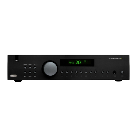 Arcam A38 User manual