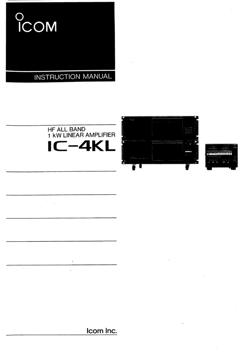 Icom IC-4KL User manual Icom IC-4KL User manual