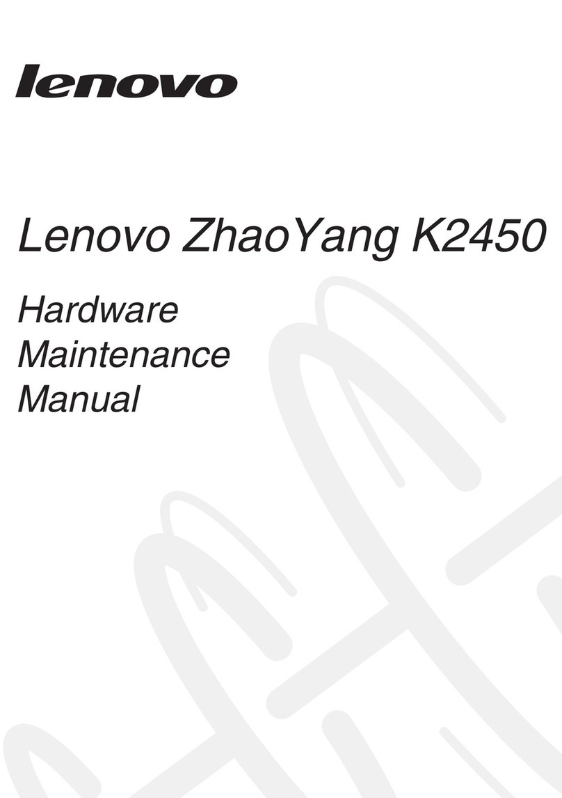 Lenovo ZhaoYang K2450 Maintenance manual