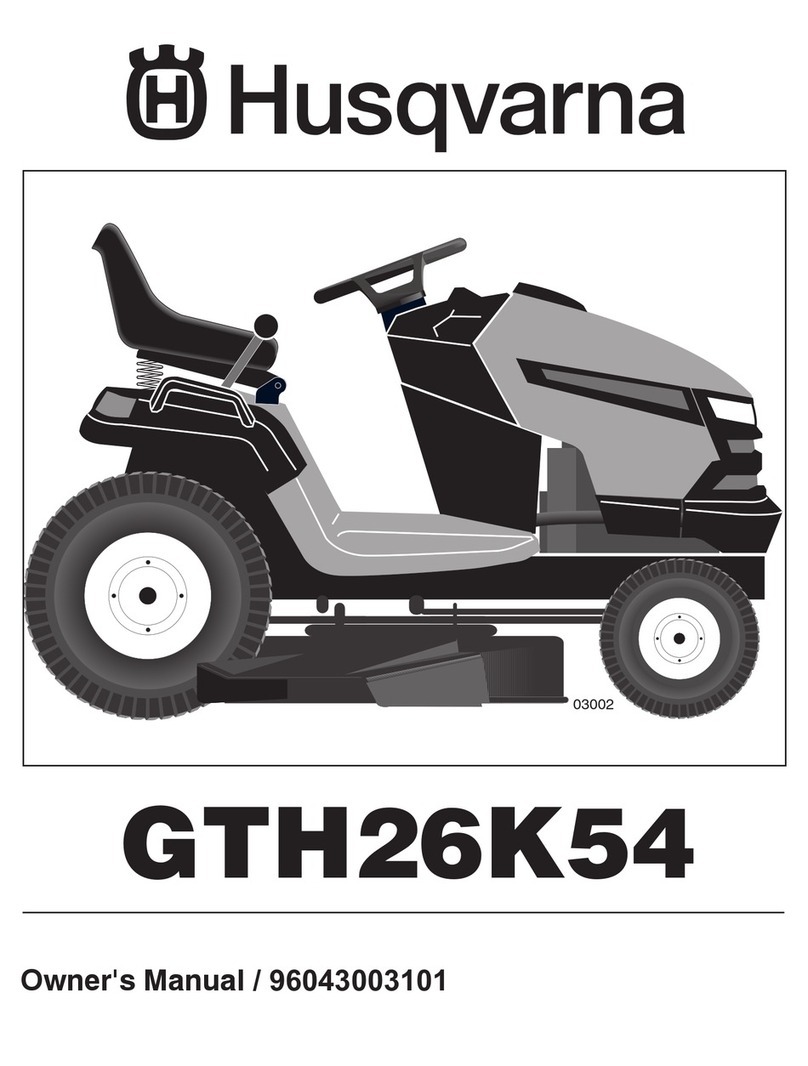 Husqvarna GTH26K54 owner's manual