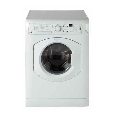 Hotpoint WMF 740 P User manual