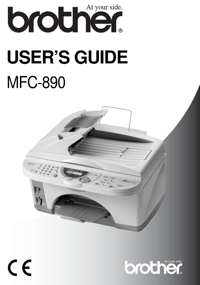 Brother MFC-890 user guide