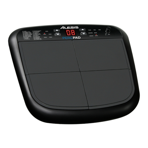 Alesis PercPad quick start guide
