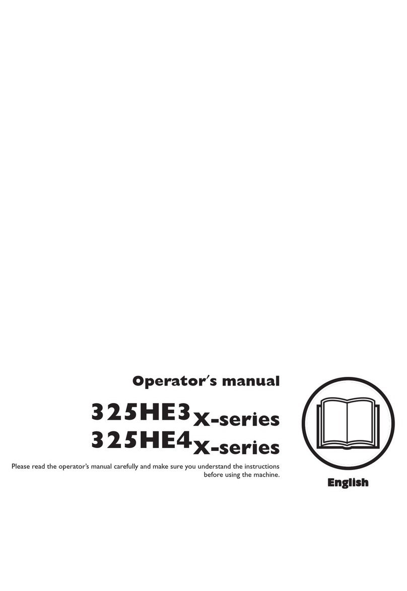 Husqvarna 325HE3 X-series Operator's manual