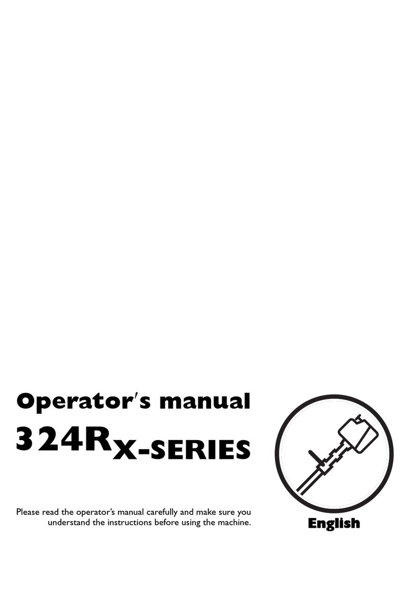 Husqvarna 324R X-Series Operator's manual