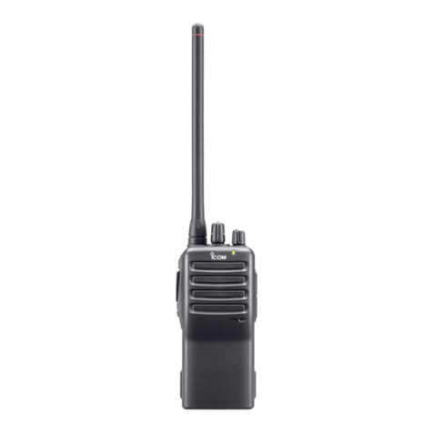Icom IC-F15 User manual