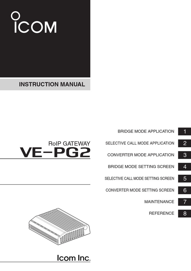 Icom VE-PG2 instruction manual