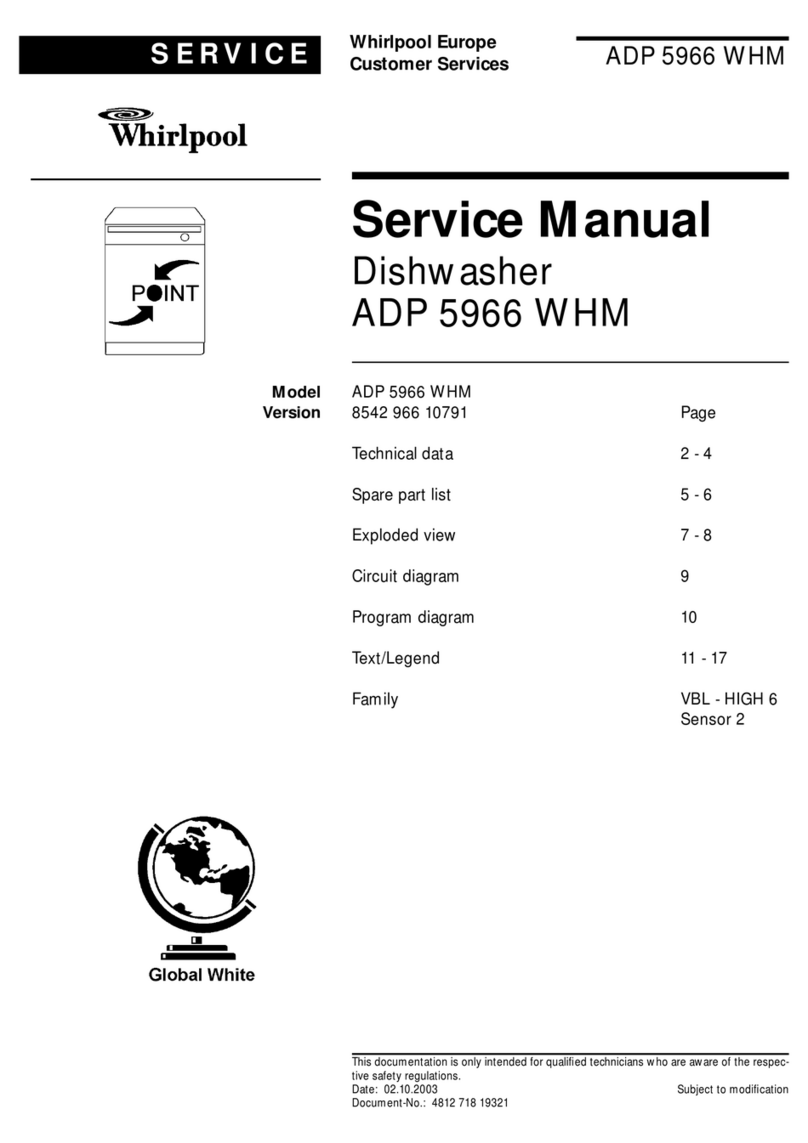 Whirlpool ADP 5966 WHM Service manual