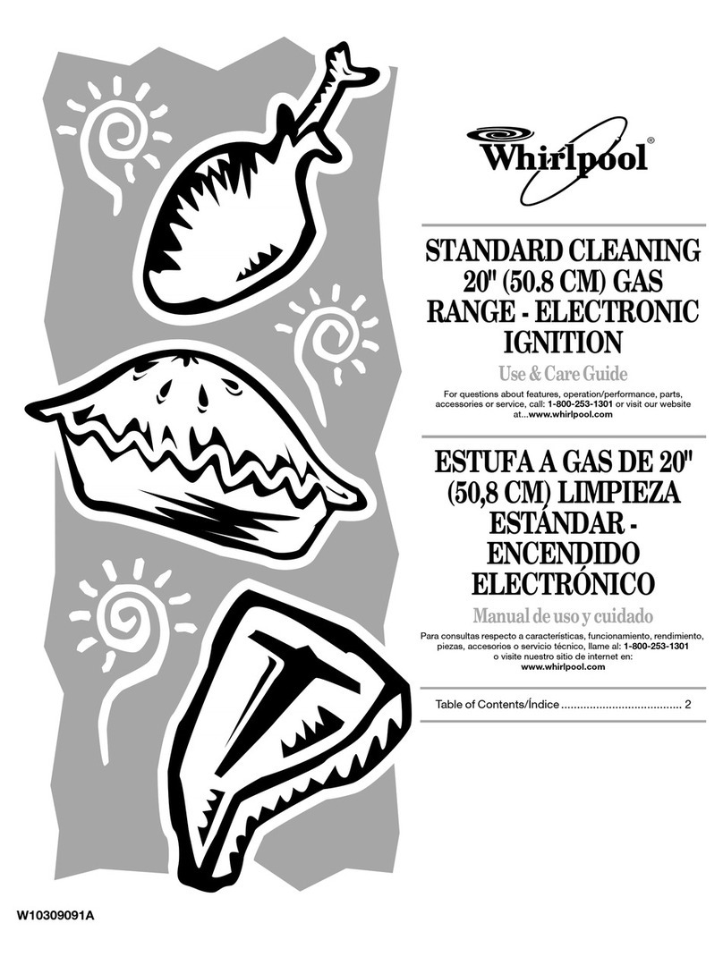 Whirlpool W10309091A Use & care guide