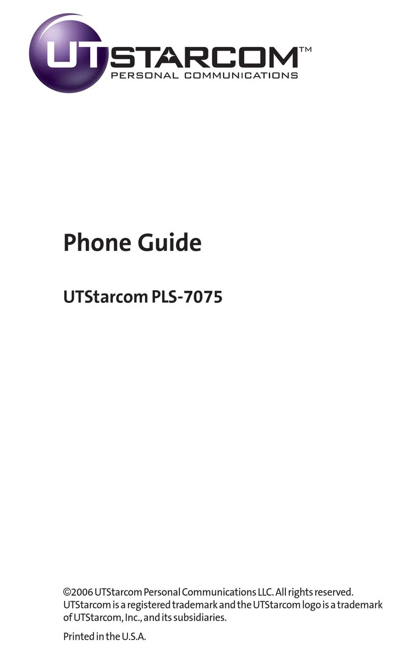 UTStarcom PLS-7075 Phone guide