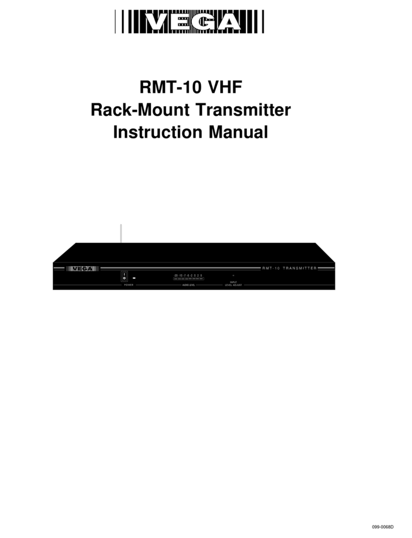 Vega RMT-10 instruction manual