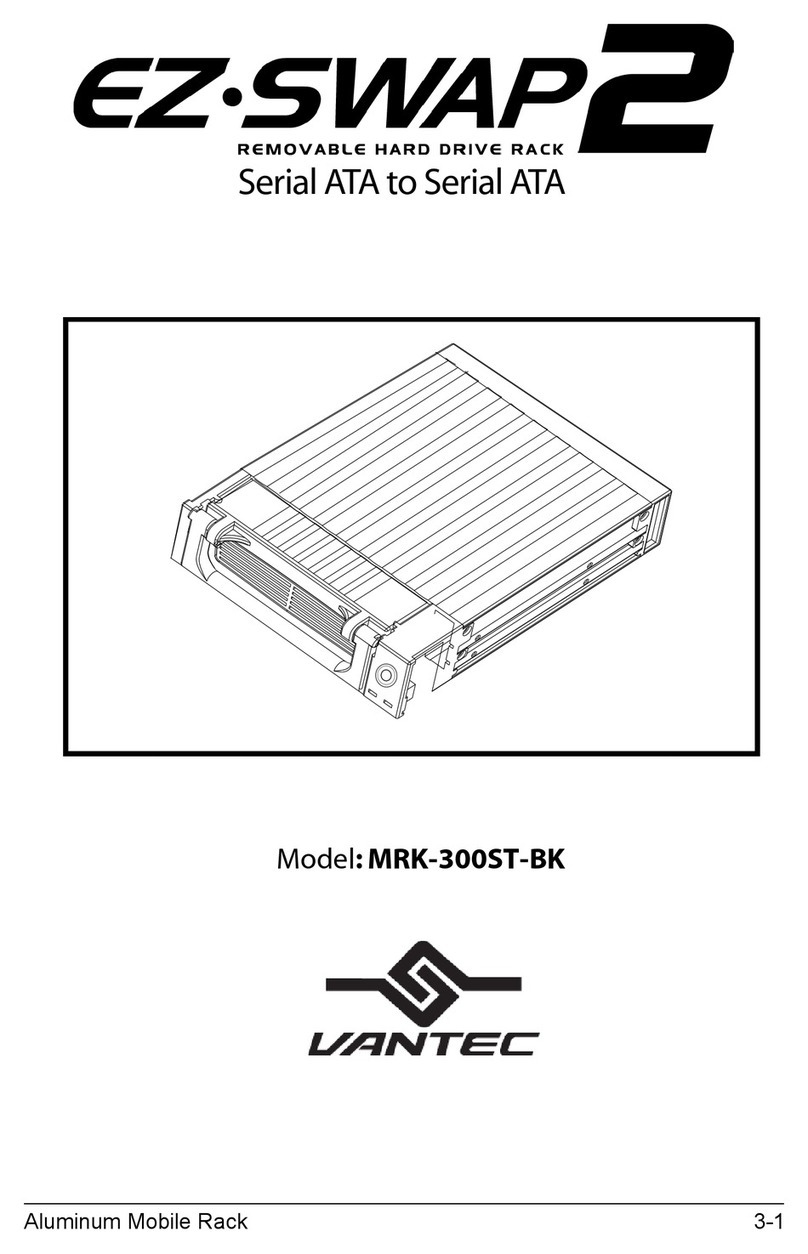 Vantec MRK-300ST-BK Installation guide